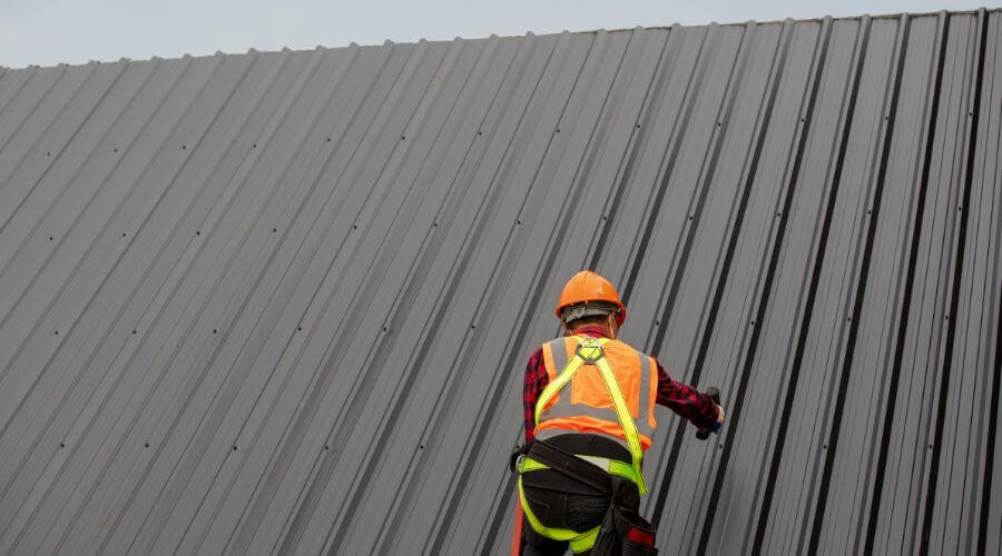 Professional metal roof installation services in Gregory, MI